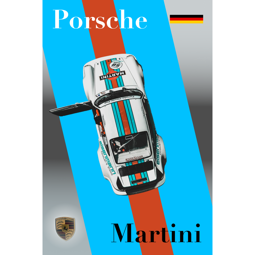 Porsche Martini